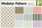 Modular Pattern, a Pattern Graphic by MSG Studio (Thumbnail 1 of 11)