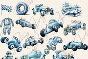 TURBO KID RACERS CLIPART BUNDLE, a Graphic by Daring Digies (Thumbnail 4 of 5)