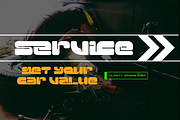 Clarity Origins - Futuristic Font, a Sans Serif Font by 177Studio (Thumbnail 8 of 8)