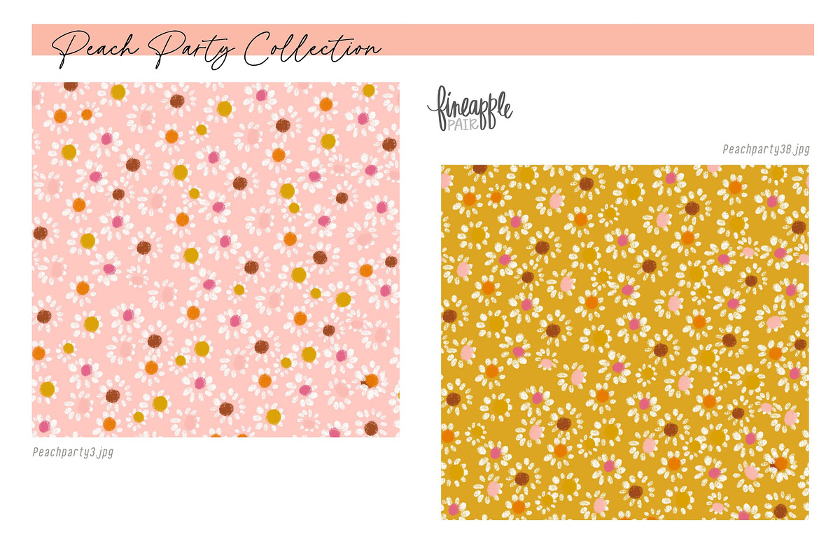 Whimsical Floral Pattern Bundle, a Pattern Graphic by FINEAPPLE (Photo 3 of 11)