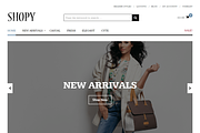 Shopy WordPress Theme, a WordPress Template by Theme Junkie (Thumbnail 1 of 4)