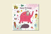 Baby shower animals, an Object Graphic by Veresk (Thumbnail 3 of 13)