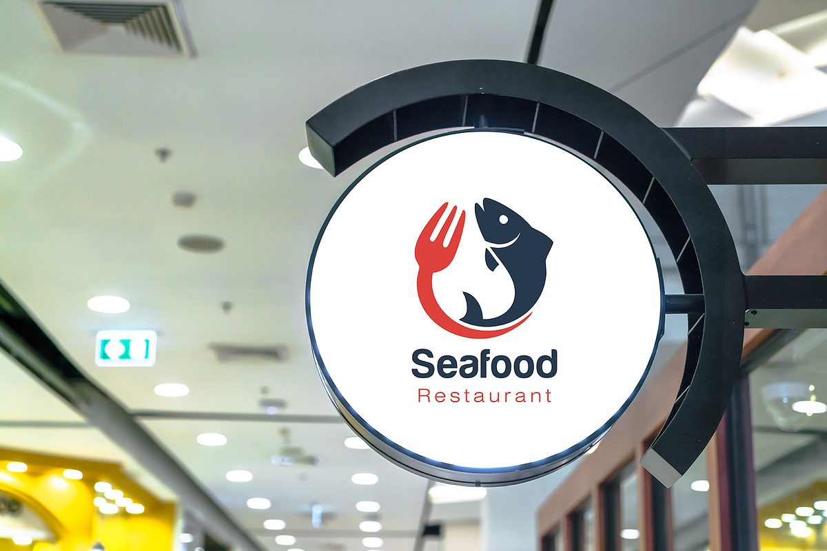 Modern Seafood Logo Collection, a Branding & Logo Template by YUDesignStore (Photo 3 of 12)