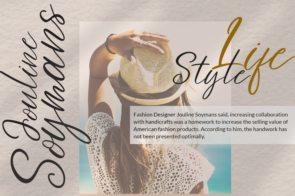 Ruderules, a Script Font by kerismaker (Photo 2 of 10)
