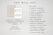 Digital Finance Spreadsheet Bundle, a Templates & Theme by BRANDcontent (Thumbnail 6 of 8)