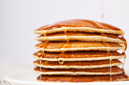 Stack Of Pancakes With Cranberries Featuring Berrys Breakfast And Brown preview 5