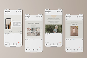 Baby Clothing Instagram Templates, a Social Media Template by NoheaDesignShop (Thumbnail 8 of 11)