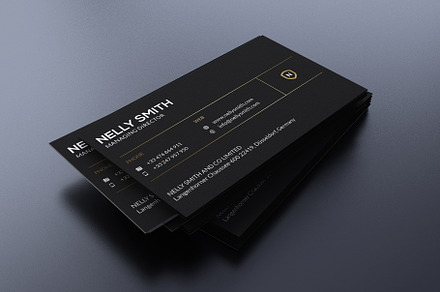 Black Business Card