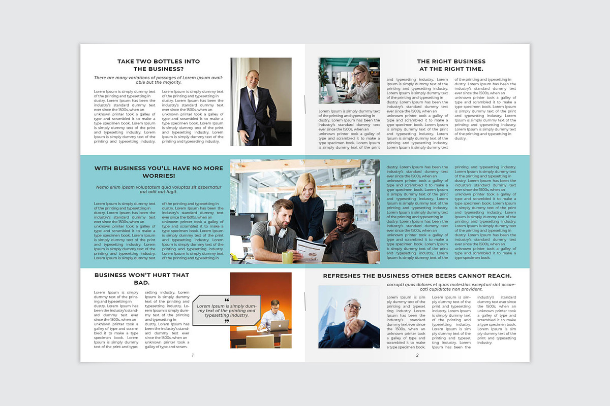 Newsletter, a Stationery Template by Amit Debnath (Photo 4 of 7)