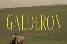 Galderon A Display Serif Font