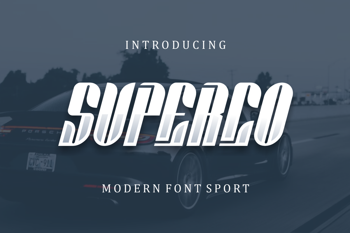 Superco, a Serif Font by albert_kalingga (Photo 1 of 3)