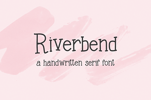 Riverbend Serif Font