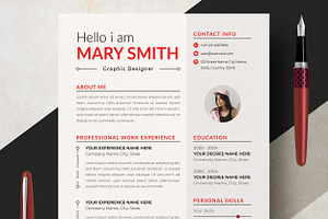 UX/UI Designer Resume Template, a Resume Template by ResumeInventor