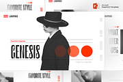 GENESIS Powerpoint Templates, a Presentation Template by Cotbada_studio (Thumbnail 1 of 9)