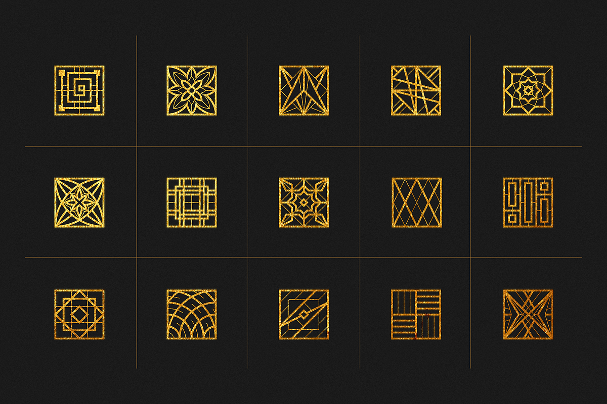 25 Linear Geometric Shapes. Part IV, a Shape Add-On by le-genda (Photo 3 of 4)