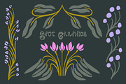 Art Nouveau Graphics & Font, a Graphic by Liz Kohler Brown (Thumbnail 24 of 33)