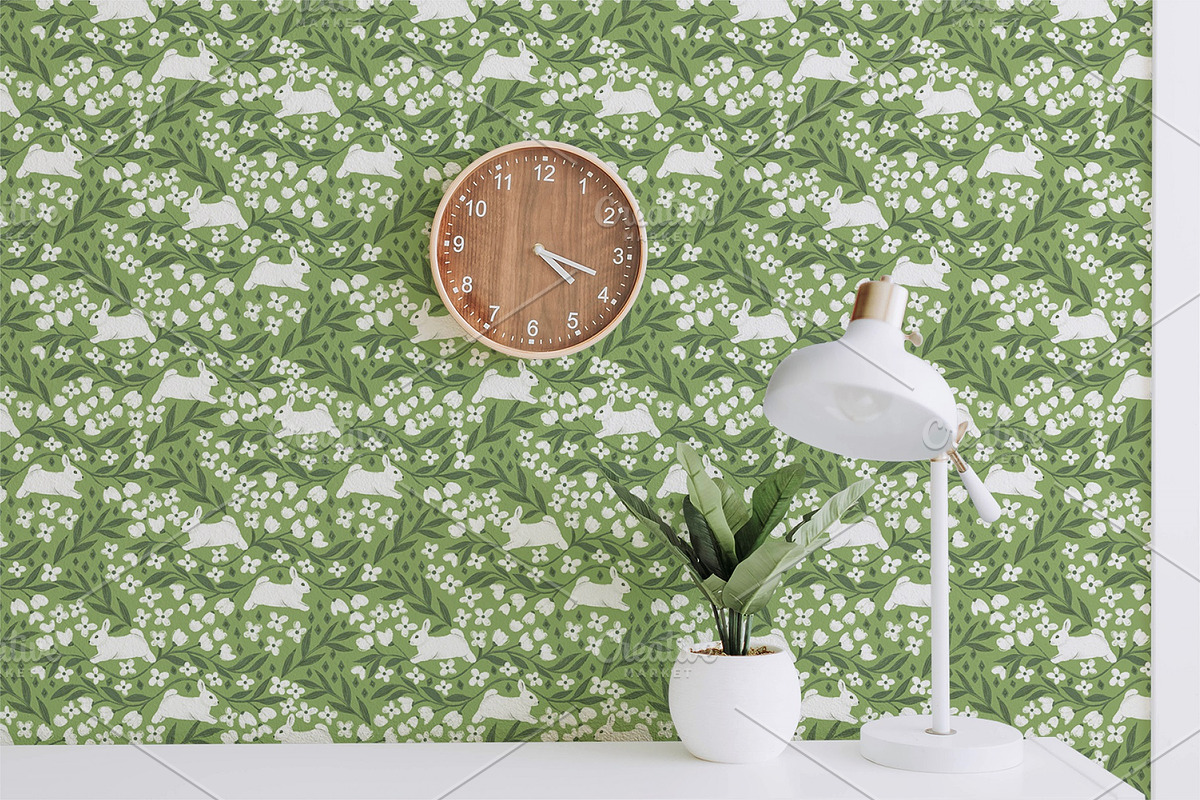 Spring Bunnies, a Pattern Graphic by MarynArts (Photo 5 of 5)