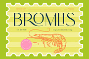 Bromlis Elegant Display Sans Serif, a Sans Serif Font by AmorfaType (Thumbnail 1 of 11)