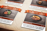 Elegant Food Menu 2, a Brochure Template by Luuqas Design (Thumbnail 1 of 5)