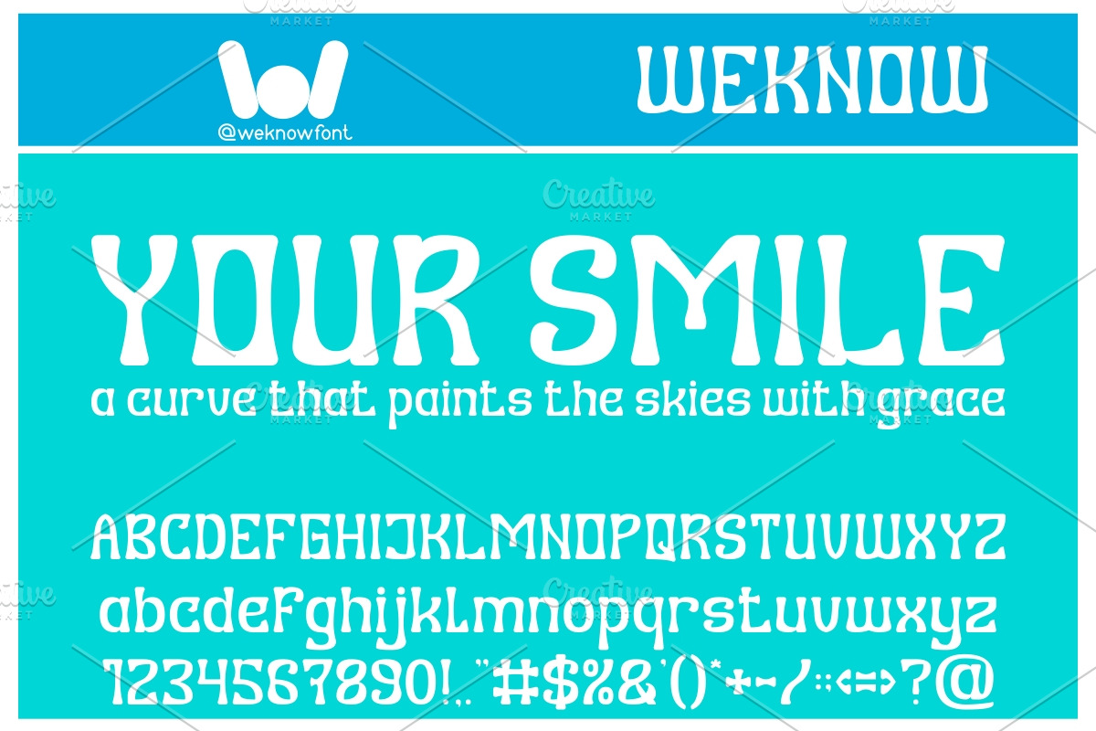 Best of Luck font, a Font by weknow (Photo 2 of 8)