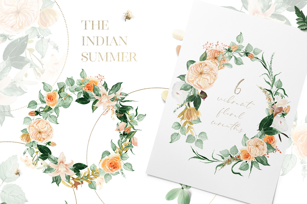 The Indian Summer - Autumnal Set, an Object Graphic by studioequinox (Photo 2 of 10)