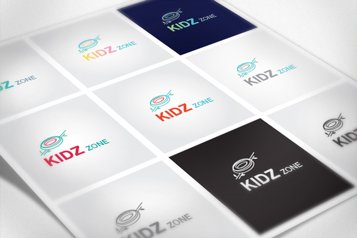 Kidz Zone, a Branding & Logo Template by Cre8iveSense (Photo 3 of 4)