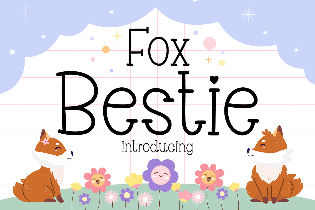 Fox Bestie Font, a Slab Serif Font by Fox7 By Rattana (Photo 1 of 8)