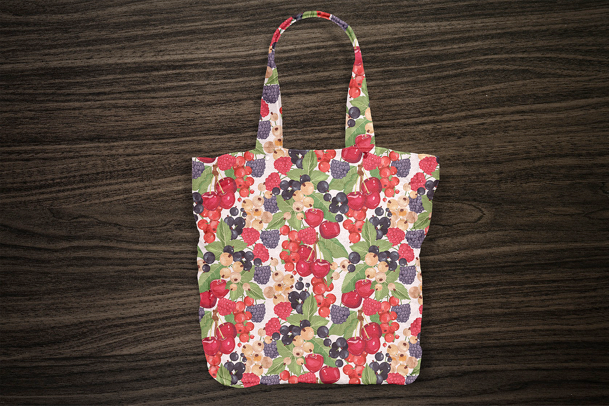 Pattern of Fruits and Berries, a Pattern Graphic by artdemidova (Photo 8 of 9)