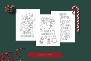 Christmas Coloring Page