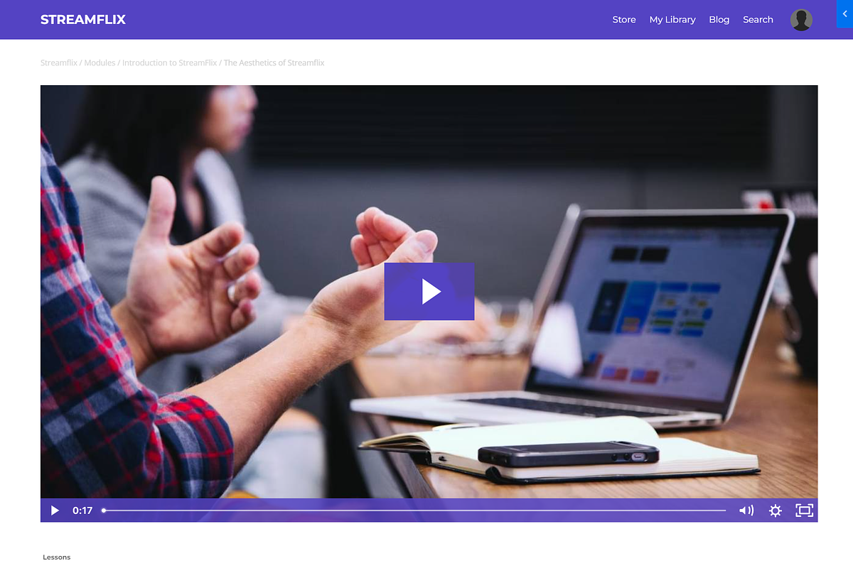 Streamflix Product Theme for Kajabi, a Landing Page Template by Dev Lab (Photo 2 of 3)