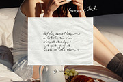 Sunday Ink - Soft Handwritten Script, a Script Font by Mneme (Thumbnail 4 of 8)