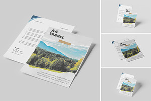 A4 BROCHURE, a Brochure Template by kebunmockup