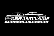 car and pickup logo template, an Object Graphic by TFamz (Thumbnail 3 of 3)