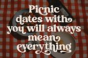 Peachy Mighties, a Serif Font by zeenesia (Thumbnail 4 of 10)