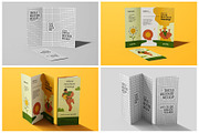 Trifold Brochure Mockup Set, an Advertising Mockup by Remnand Studio (Thumbnail 8 of 10)