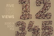 Construction Frame - 3D Lettering, a Graphic by MIIM (Thumbnail 3 of 8)
