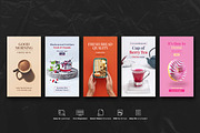 Food Instagram Story PSD Templates, a Social Media Template by Giraffe Design Studio (Thumbnail 14 of 22)