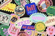 Vibe Check Sticker Pack, an Object Graphic by Alina Sh (Thumbnail 4 of 11)