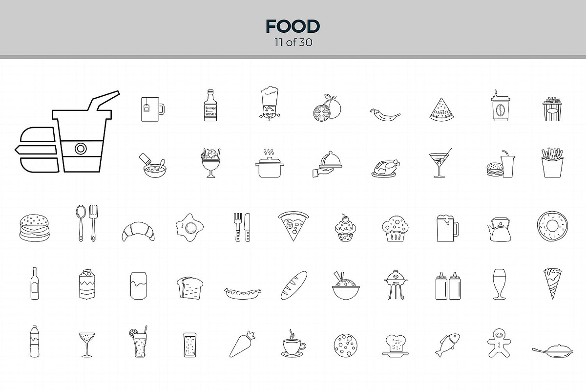 Jumbo Line Icons Pack, an Outline Icon by Jumbo Icons (Photo 13 of 48)