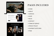 Coaching Wix Website Template, a Wix Template by AdvertFox (Thumbnail 5 of 10)