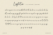 Lighten - Handwritten Font, a Handwritten Font by Alpaprana (Thumbnail 4 of 11)