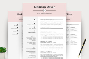 Professional Resume/CV Template Word