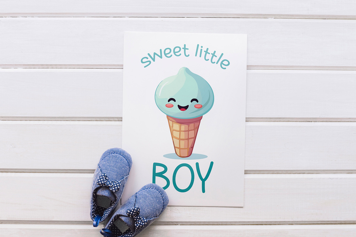 Cute and fun Ice cream design bundle, an Object Graphic by Doodle emporium (Photo 5 of 14)