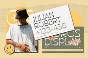 Roghust - Retro Font, a Handwritten Font by Viswal Studio (Thumbnail 3 of 5)