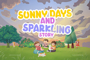 Yomogi - Cartoon Display Font, a Handwritten Font by twinstd (Thumbnail 2 of 9)
