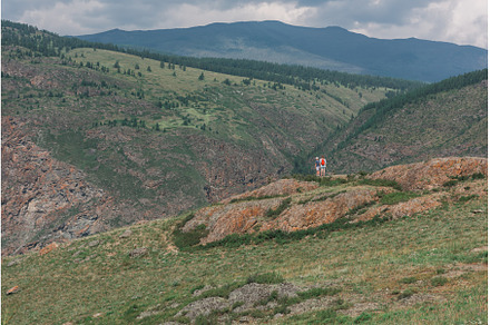 Woman an her son on the viewpoint of, a Nature Photo by Jan Jack Russo Media