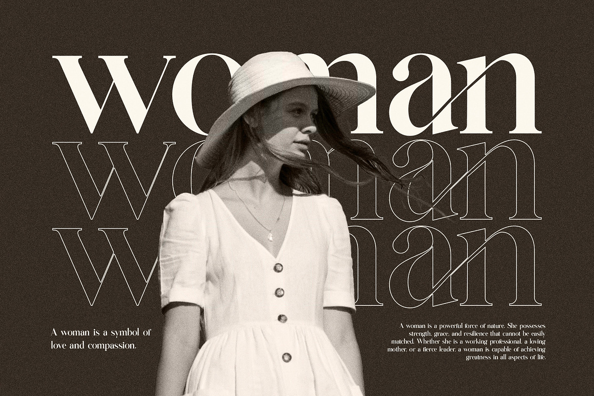 Stenvia Ligature Serif Font Typeface, a Serif Font by Graphicxell (Photo 5 of 10)