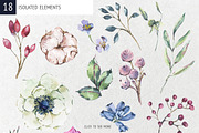 Roses&Anemones for you, a Decorative Illustration by Belusuab (Thumbnail 4 of 4)
