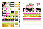 Floral EC Planner Stickers, a Design Template by DigitalDesignAI (Thumbnail 3 of 4)