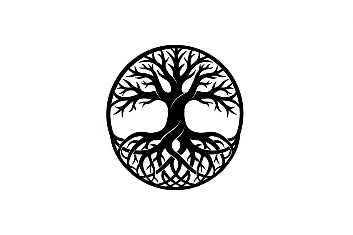 Sacred Tree of Life Vector Bundle, an Illustration by Designs_River (Photo 31 of 51)